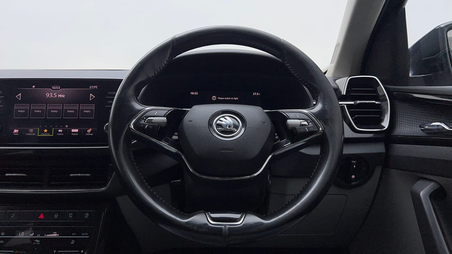 Used 2023 Skoda Kushaq Style 1.5L TSI MT Petrol Manual interior STEERING VIEW