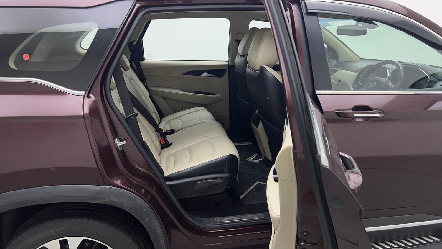 Used 2021 MG Motors Hector Sharp 1.5 Petrol Turbo DCT Petrol Automatic interior RIGHT SIDE REAR DOOR CABIN VIEW