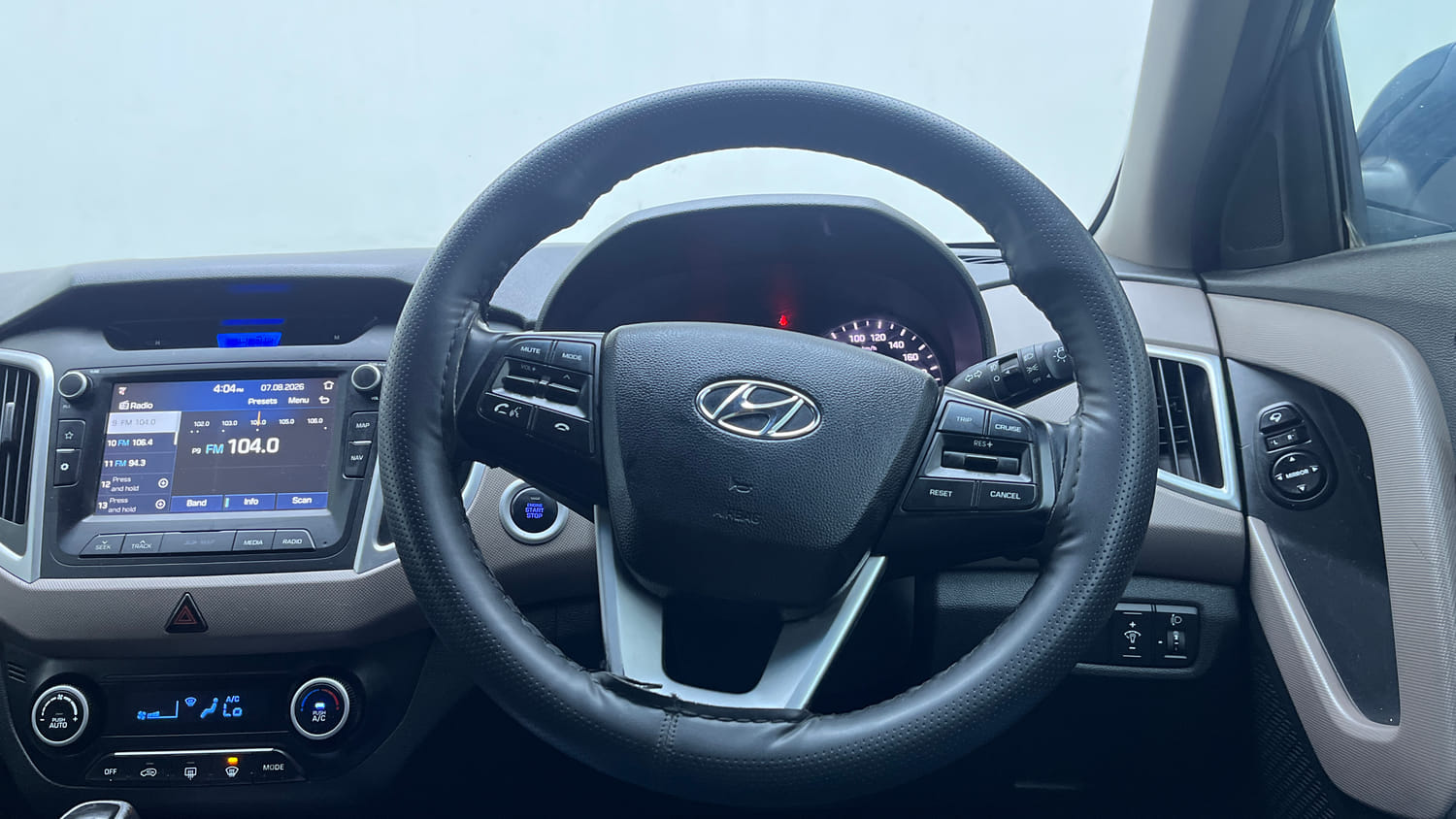Used 2019 Hyundai Creta SX 1.6 AT CRDi Diesel Automatic interior STEERING VIEW