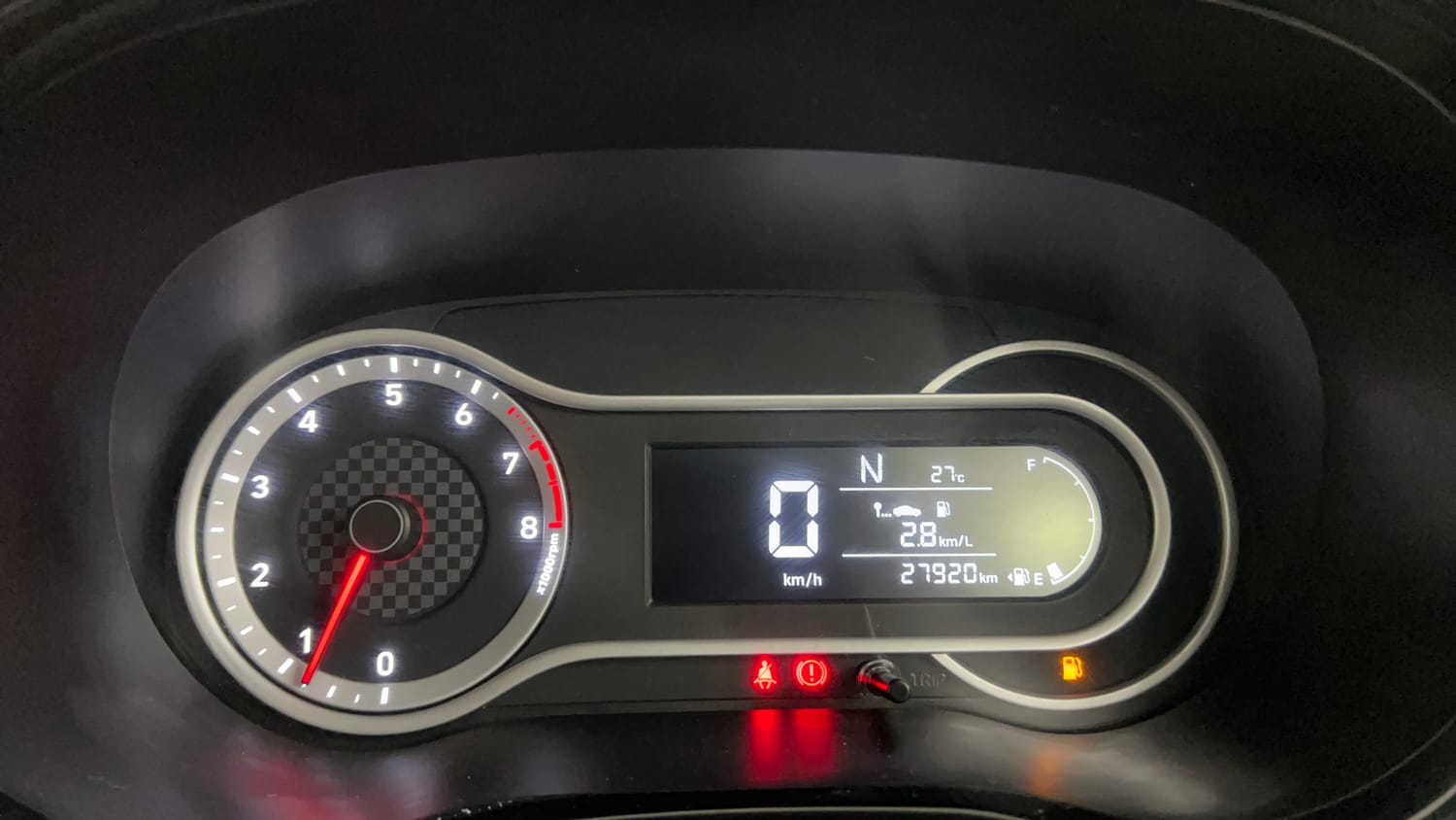 Used 2022 Hyundai Grand i10 Nios Asta AMT 1.2 Kappa VTVT Petrol Automatic interior CLUSTERMETER VIEW