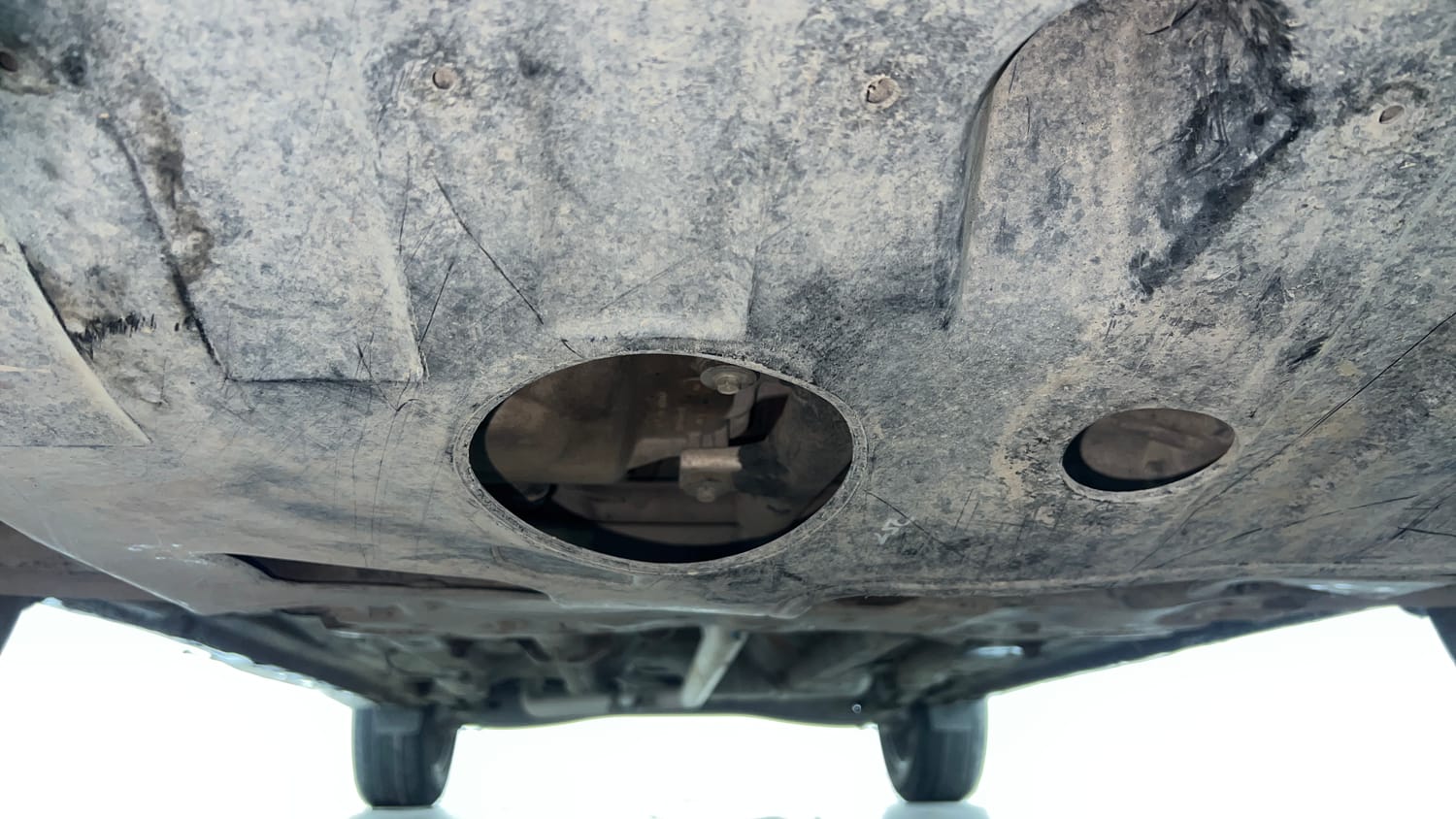 Used 2021 Hyundai Creta SX (O) 1.5 Diesel Automatic Diesel Automatic extra FRONT LEFT UNDERBODY VIEW