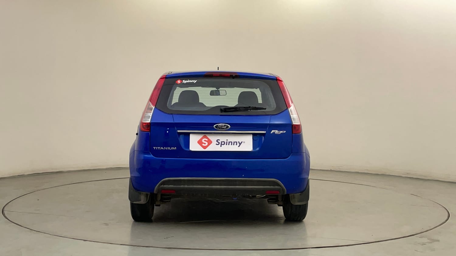 Used 2013 Ford Figo Duratec Petrol Titanium 1.2 Petrol Manual exterior BACK VIEW