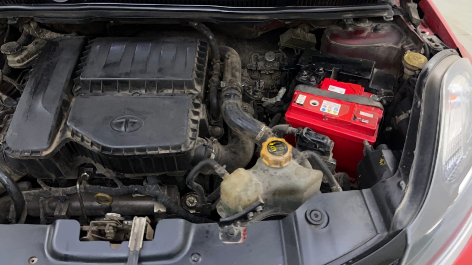 Used 2017 Tata Nexon XZ Plus Diesel Dual Tone Diesel Manual engine ENGINE LEFT SIDE VIEW