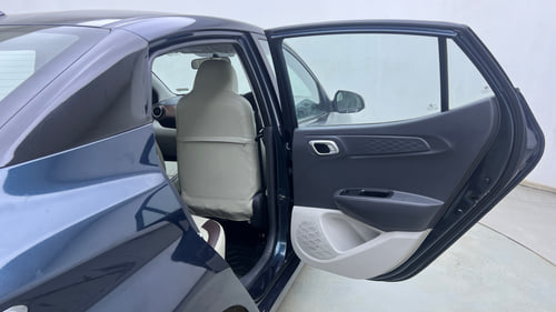 Used 2022 Hyundai Aura SX 1.2 Petrol Petrol Manual interior RIGHT REAR DOOR OPEN VIEW