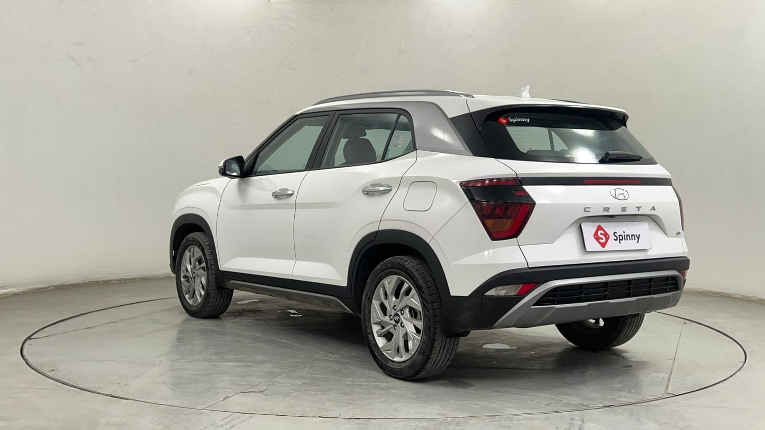 Used 2023 Hyundai Creta SX 1.5 Petrol Petrol Manual exterior LEFT REAR CORNER VIEW