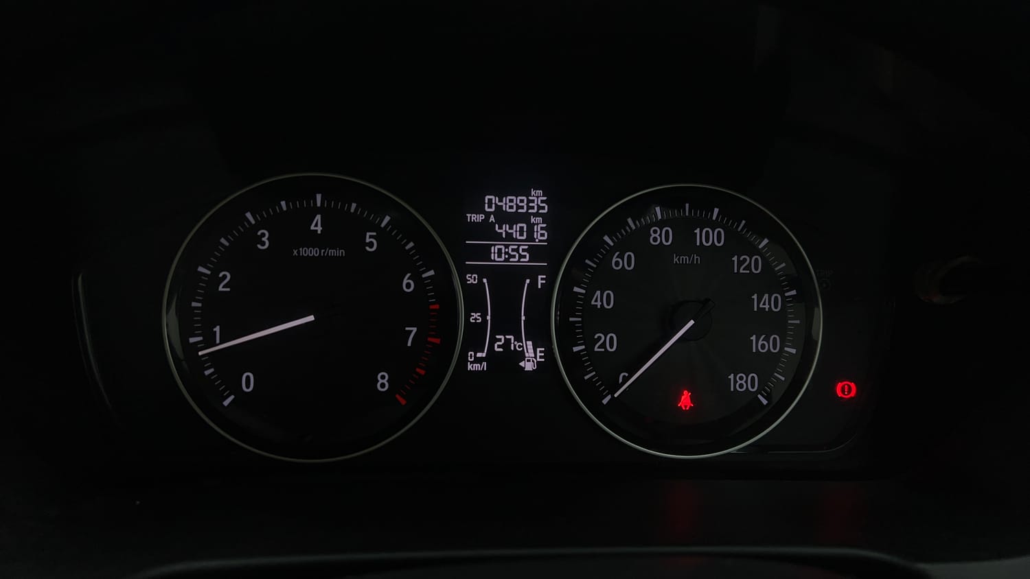 Used 2019 Honda Amaze 1.2 V MT Petrol Petrol Manual interior CLUSTERMETER VIEW