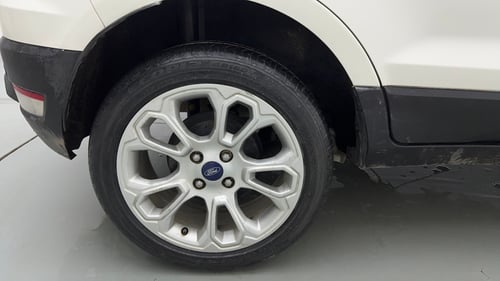 Used 2018 Ford EcoSport Titanium + 1.5L Ti-VCT AT Petrol Automatic tyres RIGHT REAR TYRE RIM VIEW