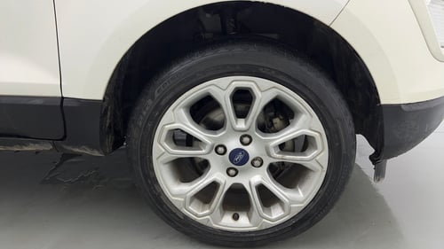 Used 2018 Ford EcoSport Titanium + 1.5L Ti-VCT AT Petrol Automatic tyres RIGHT FRONT TYRE RIM VIEW