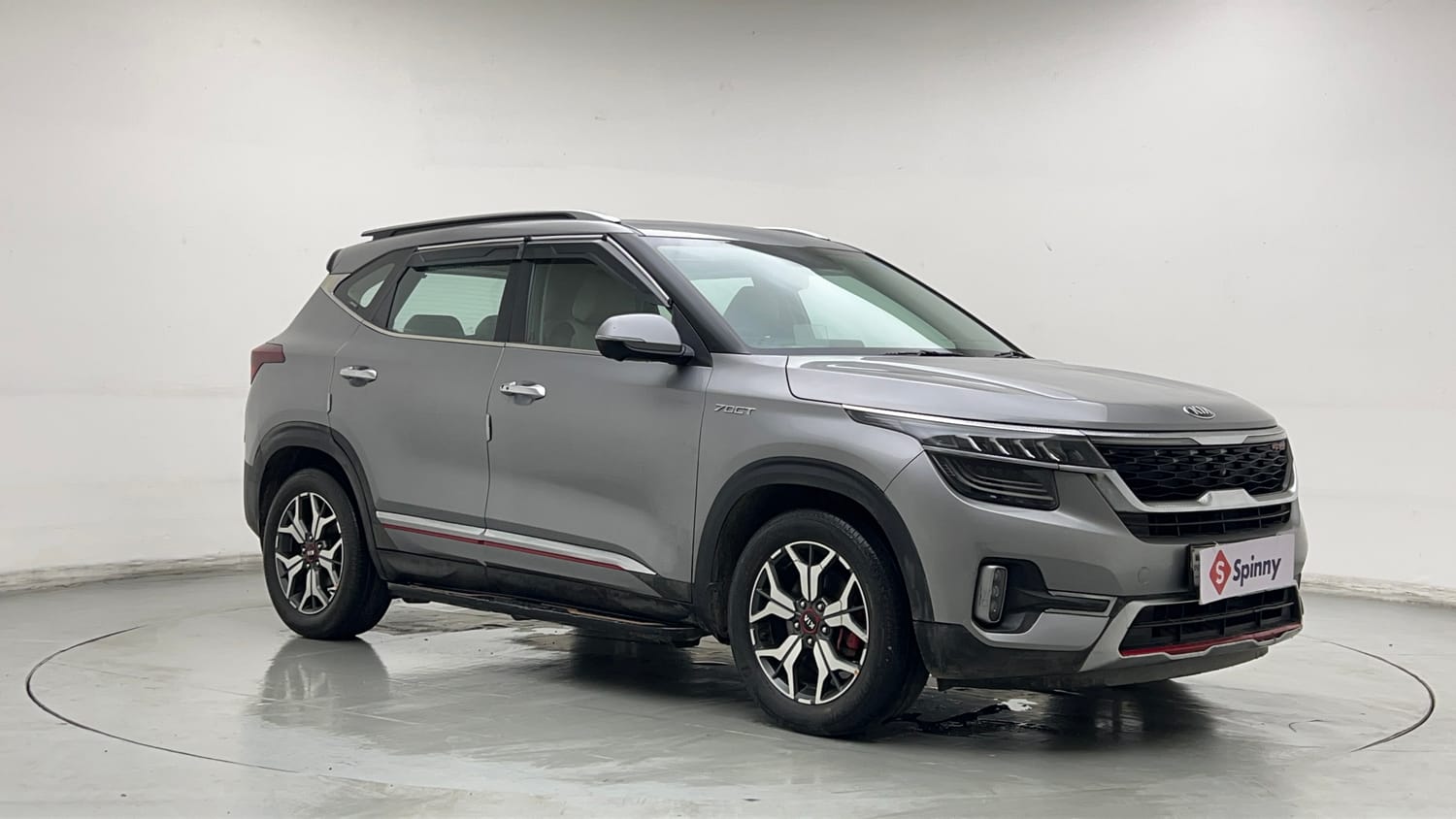 Used 2020 kia Seltos GTX Plus DCT 1.4 Petrol Automatic exterior RIGHT FRONT CORNER VIEW