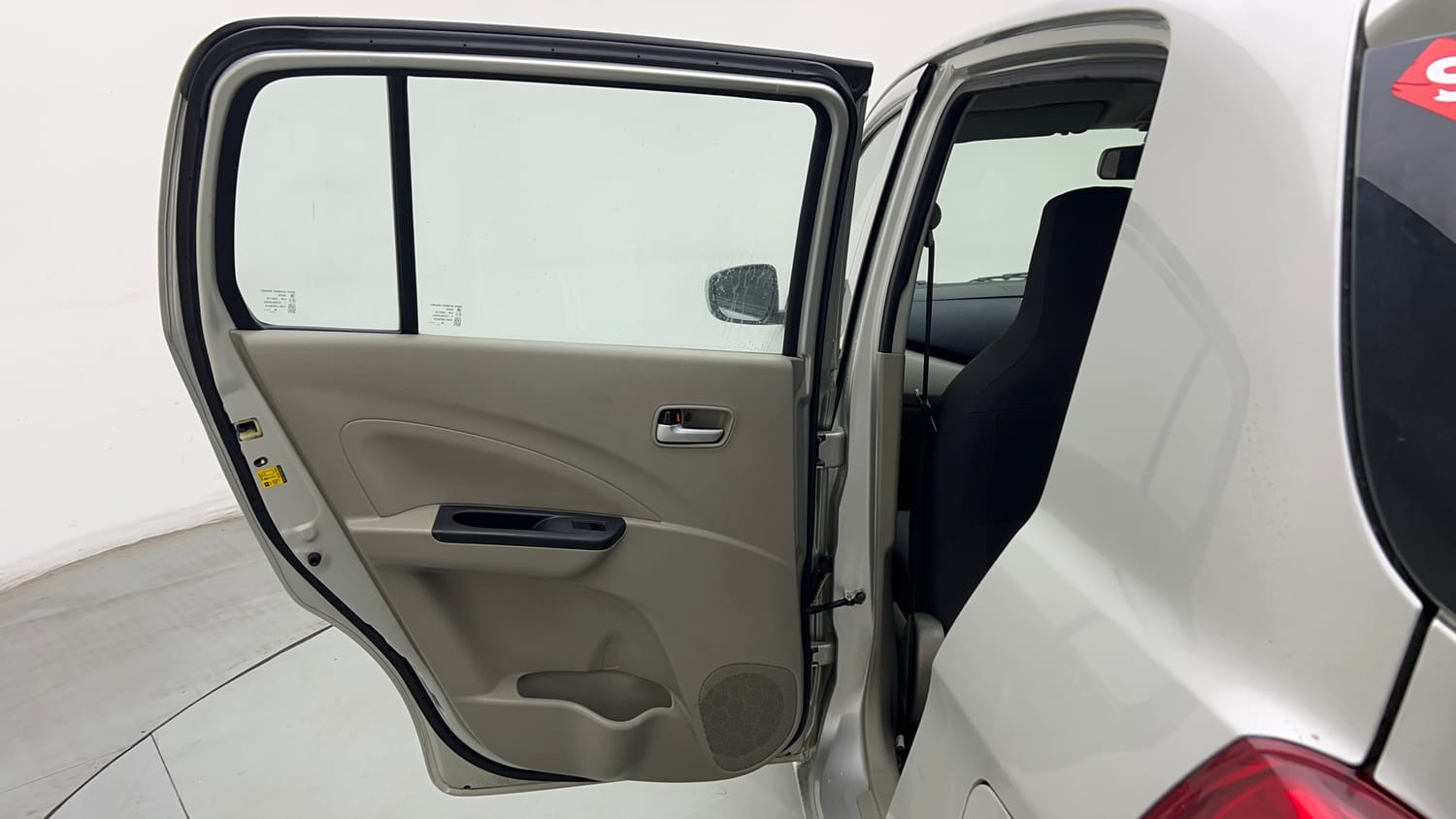 Used 2014 Maruti Suzuki Celerio VXi AMT Petrol Automatic interior LEFT REAR DOOR OPEN VIEW