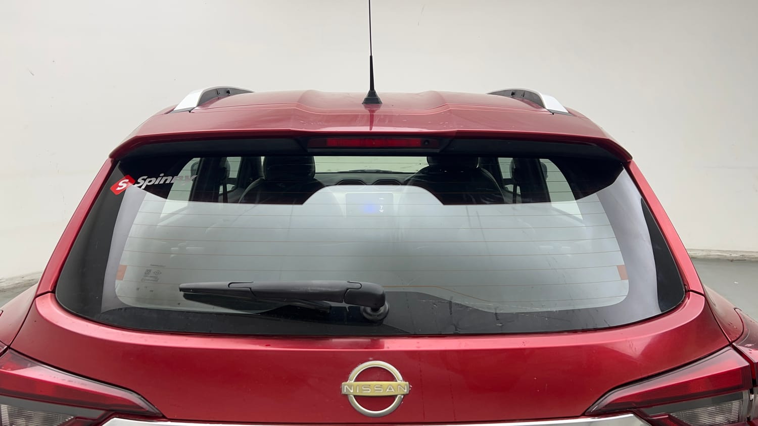 Used 2022 Nissan Magnite XV Turbo CVT Petrol Automatic exterior BACK WINDSHIELD VIEW