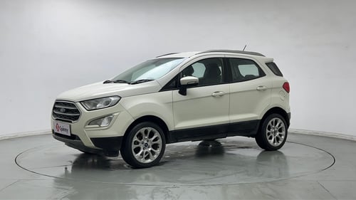 Used 2018 Ford EcoSport Titanium + 1.5L Ti-VCT AT Petrol Automatic exterior LEFT FRONT CORNER VIEW