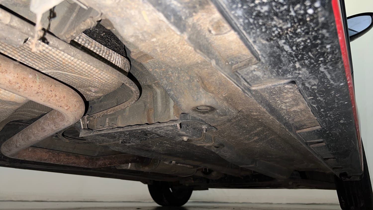 Used 2022 Hyundai i20 N Line N8 1.0 Turbo DCT Dual Tone Petrol Automatic extra REAR RIGHT UNDERBODY VIEW