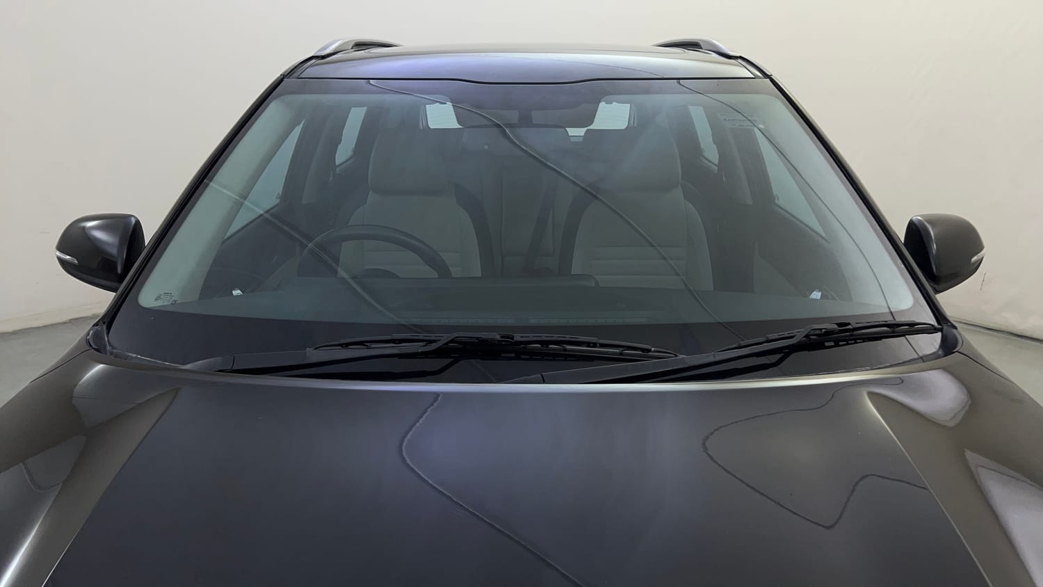 Used 2023 kia Seltos HTX 1.5 IVT Petrol Automatic exterior FRONT WINDSHIELD VIEW