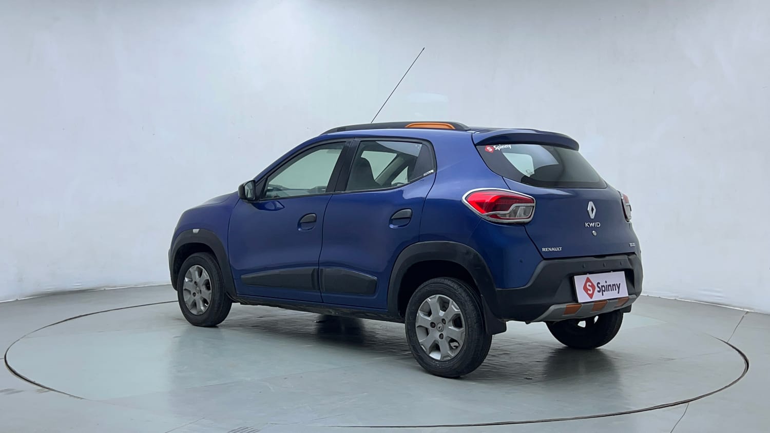 Used 2018 Renault Kwid CLIMBER 1.0 AMT Petrol Automatic exterior LEFT REAR CORNER VIEW