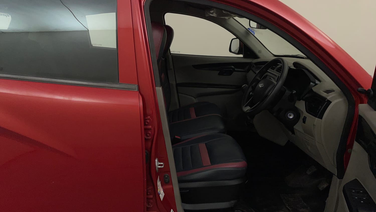 Used 2016 Mahindra KUV100 K4 6 STR Petrol Manual interior RIGHT SIDE FRONT DOOR CABIN VIEW