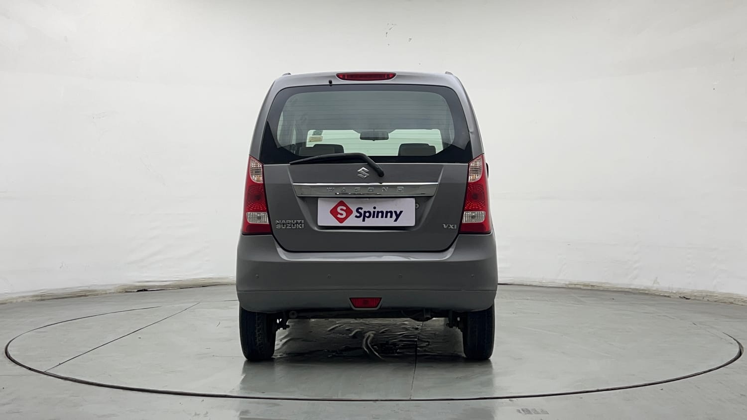 Used 2013 Maruti Suzuki Wagon R VXI Petrol Manual exterior BACK VIEW