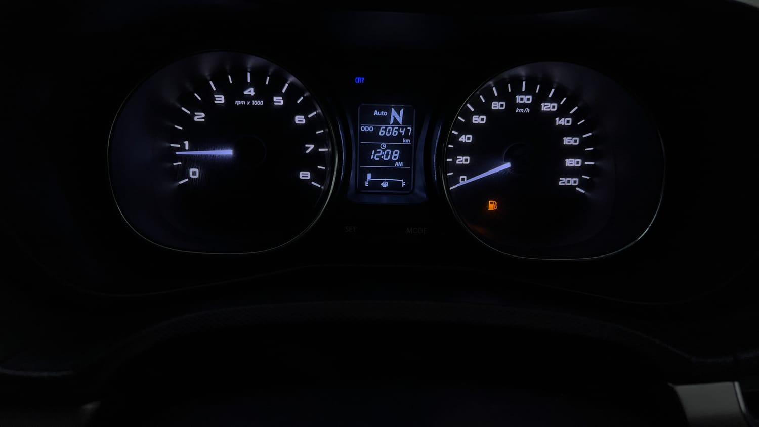 Used 2019 Tata Nexon XZA Plus Petrol Petrol Automatic interior CLUSTERMETER VIEW