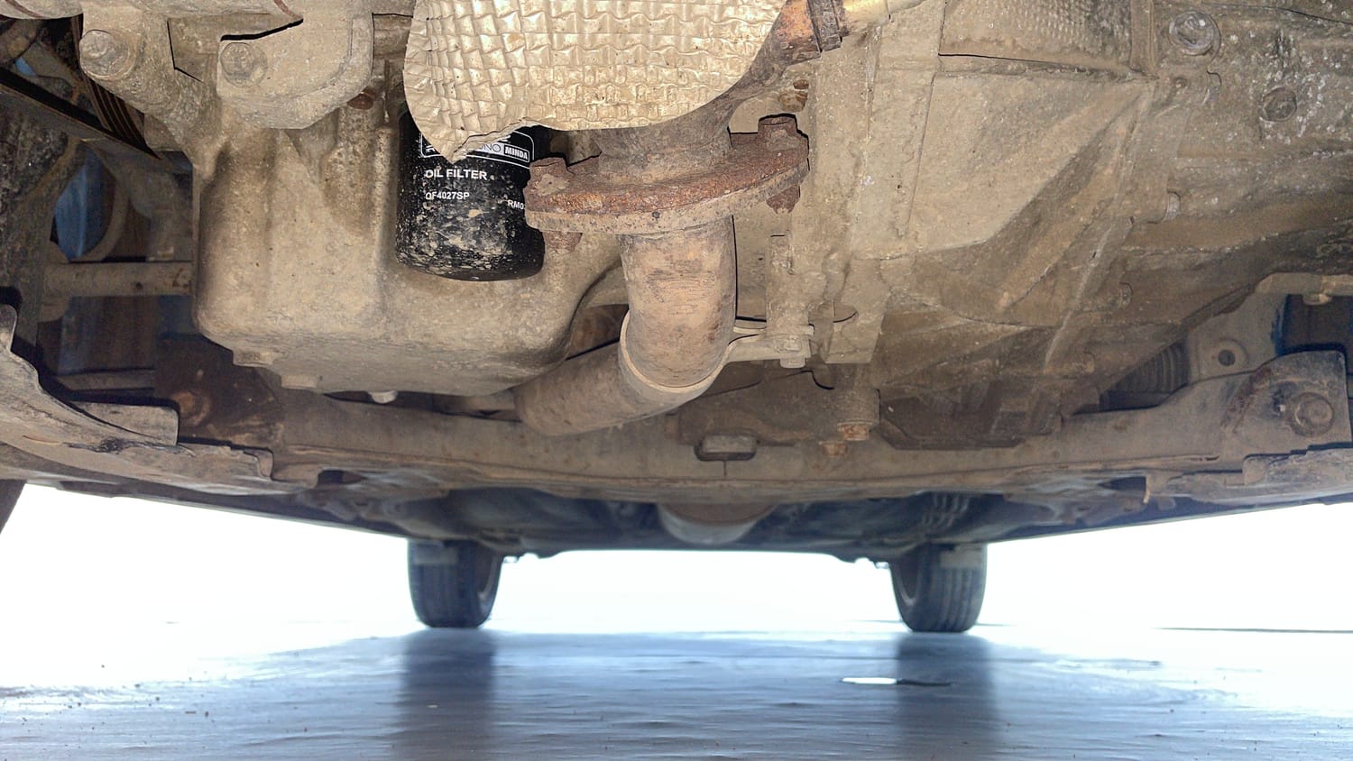 Used 2017 Maruti Suzuki Baleno RS 1.0 Petrol Manual extra FRONT LEFT UNDERBODY VIEW