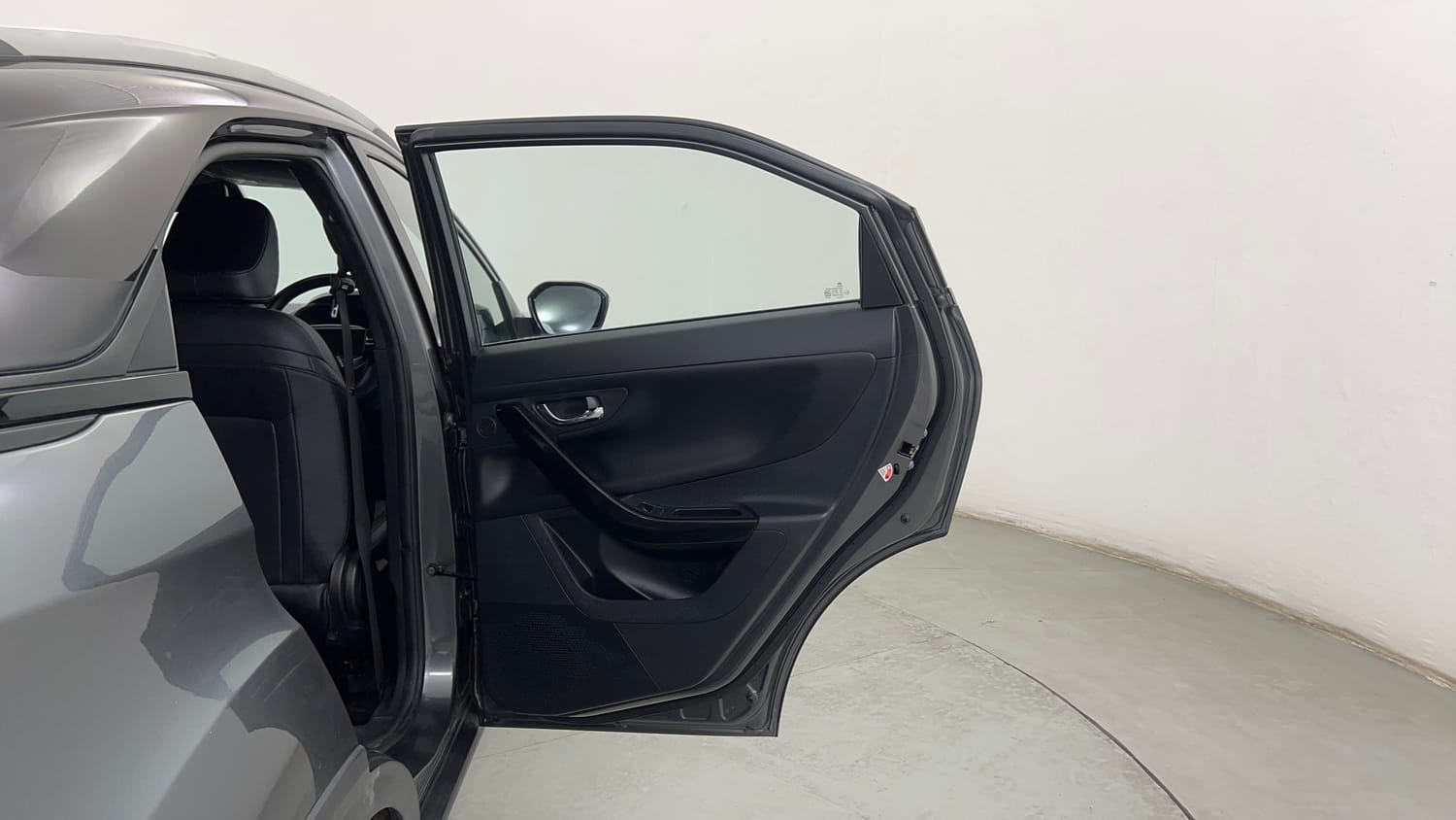 Used 2023 Tata Nexon Fearless Plus S 1.2 Revotron Petrol 6MT DT Petrol Manual interior RIGHT REAR DOOR OPEN VIEW