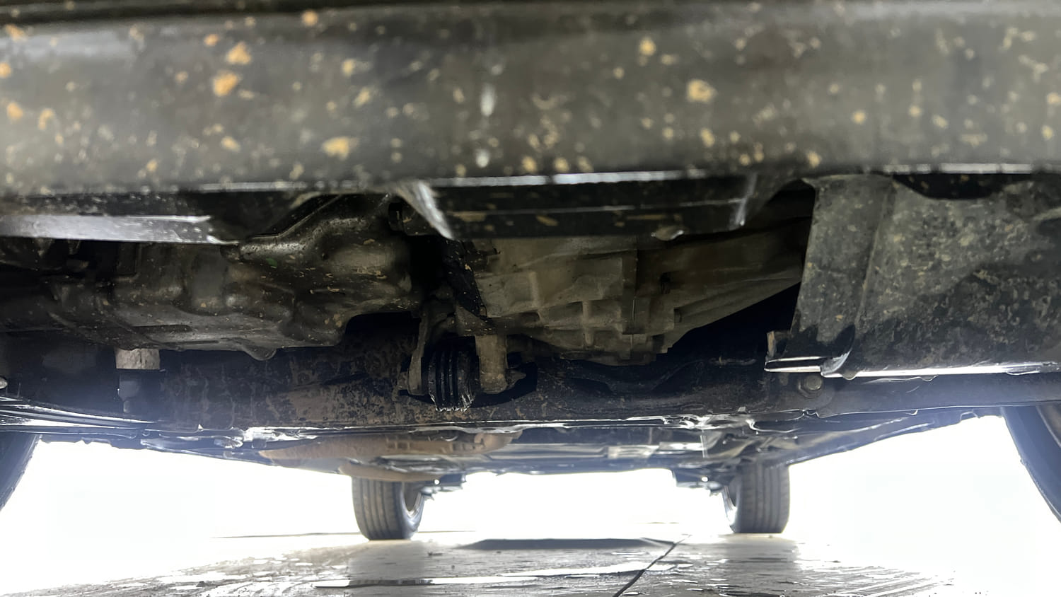 Used 2017 Honda WR-V VX MT Petrol Petrol Manual extra FRONT LEFT UNDERBODY VIEW