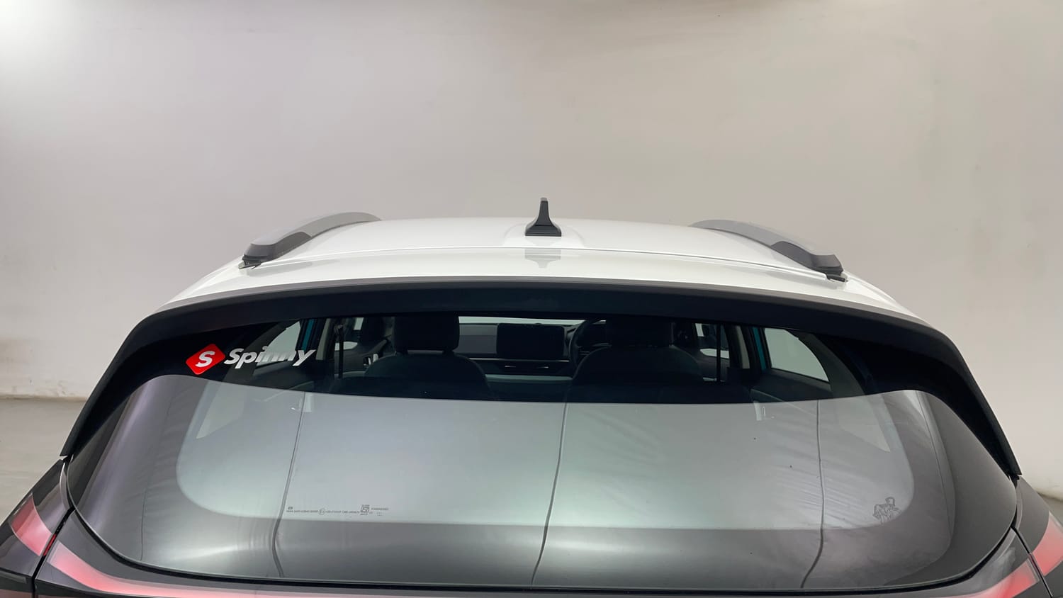 Used 2023 Tata Nexon Creative Plus S 1.2 Revotron Petrol 7DCA DT Petrol Automatic exterior BACK WINDSHIELD VIEW