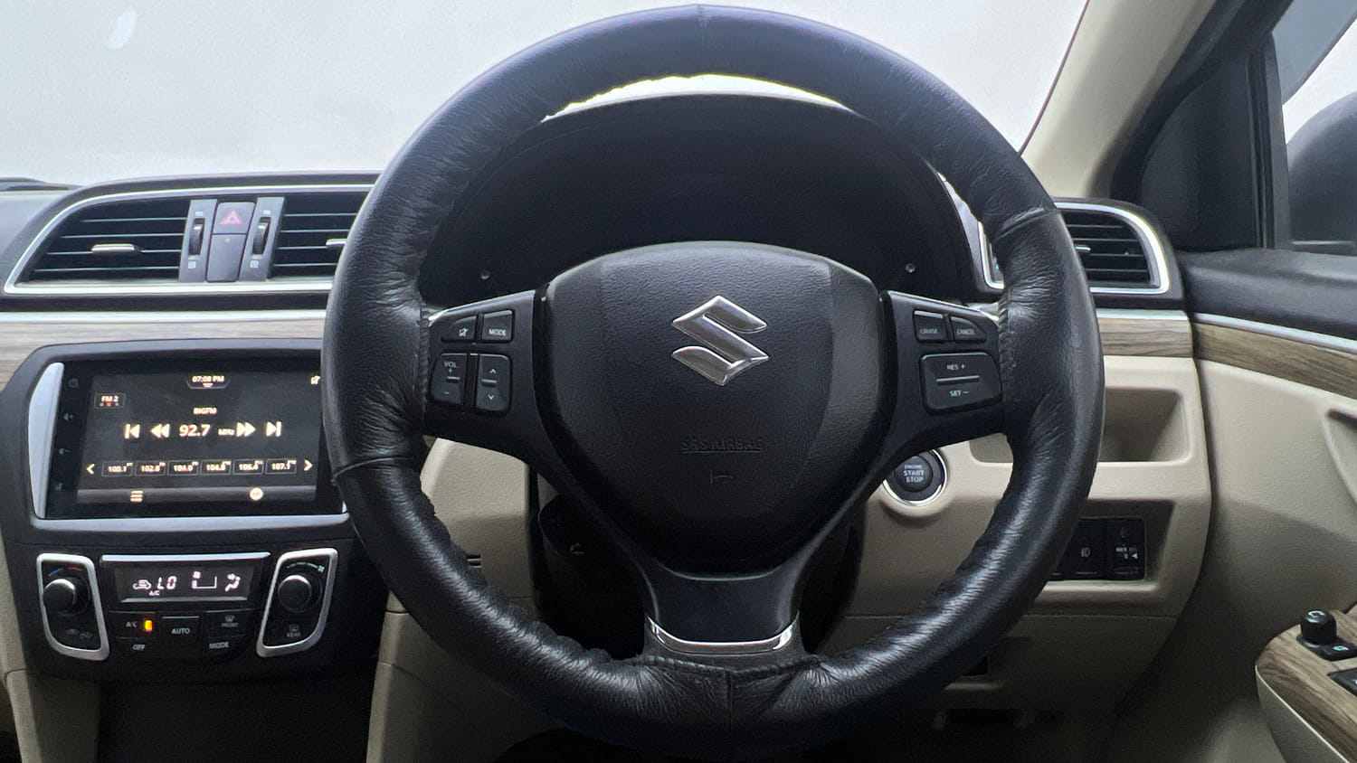 Used 2022 Maruti Suzuki Ciaz Zeta 1.5 Petrol Manual interior STEERING VIEW