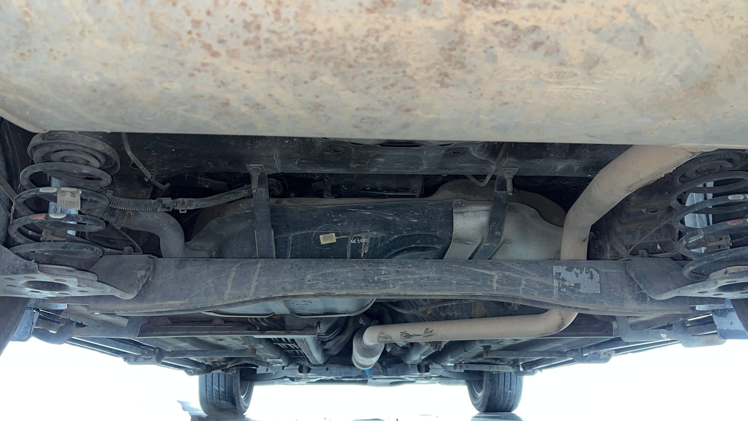 Used 2020 kia Seltos GTX Plus DCT 1.4 Petrol Automatic extra REAR UNDERBODY VIEW (TAKEN FROM REAR)