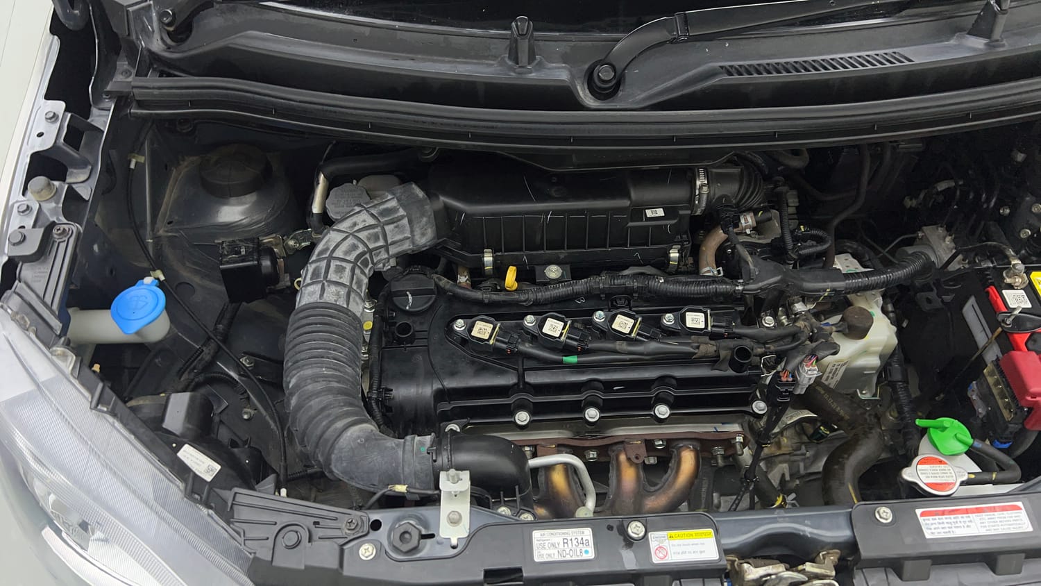Used 2022 Maruti Suzuki Wagon R ZXi 1.2 AMT Petrol Automatic engine ENGINE RIGHT SIDE VIEW
