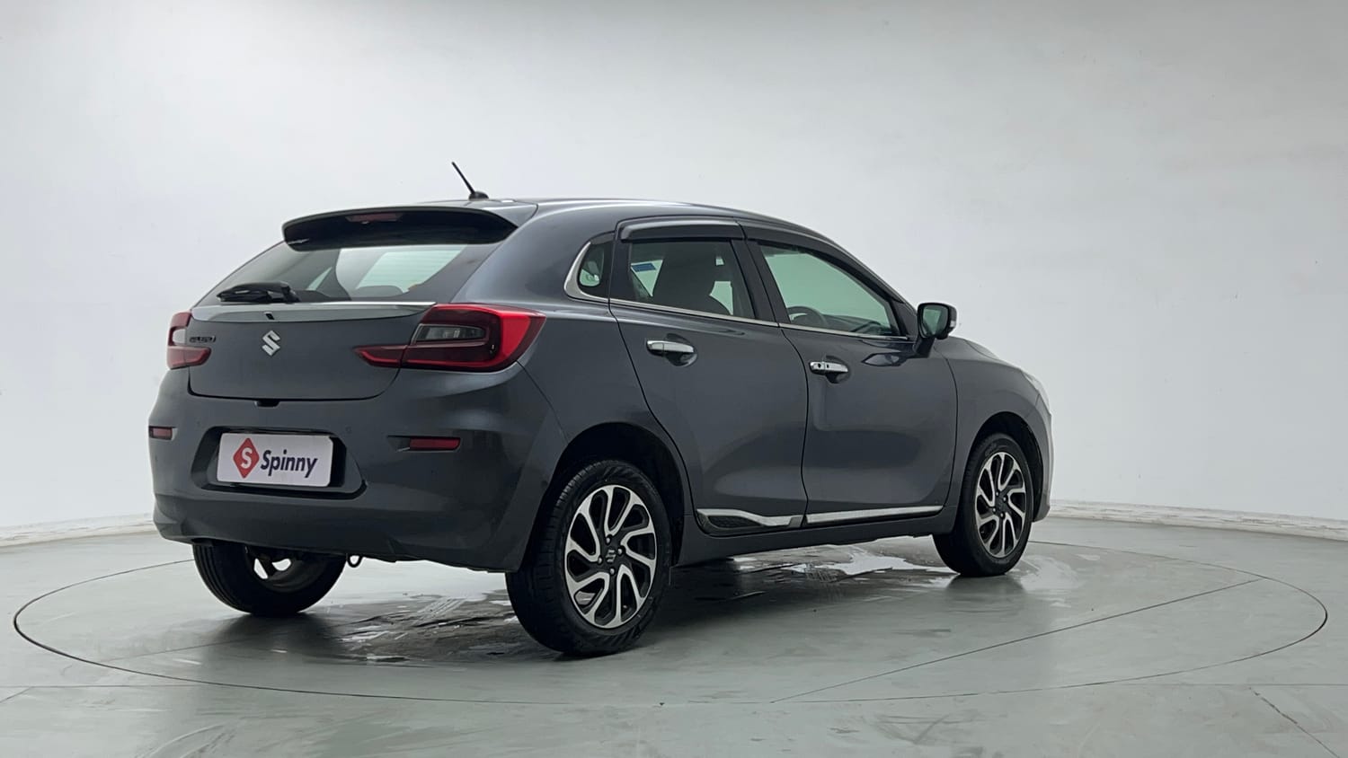 Used 2023 Maruti Suzuki Baleno Alpha MT Petrol Manual exterior RIGHT REAR CORNER VIEW