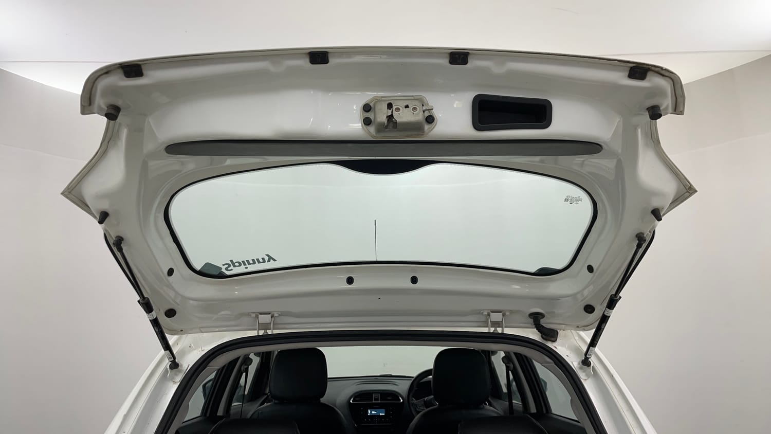 Used 2022 Tata Tiago XT Petrol Manual interior DICKY DOOR OPEN VIEW