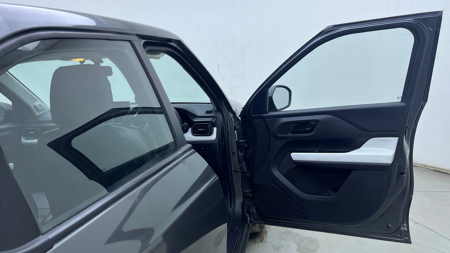 Used 2024 Tata Punch Pure MT Petrol Manual interior RIGHT FRONT DOOR OPEN VIEW