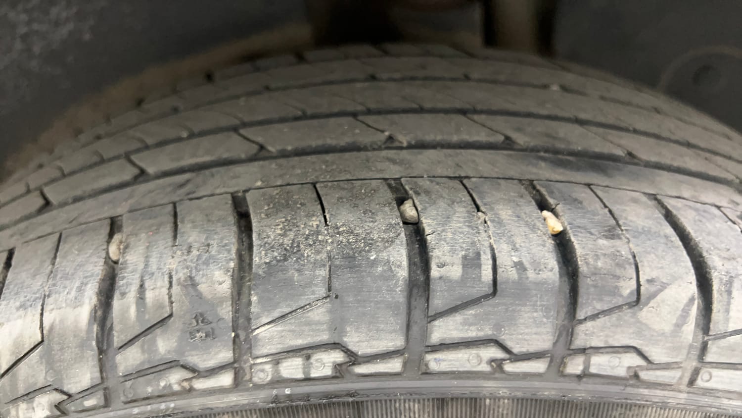 Used 2023 Hyundai Creta SX 1.5 Petrol Petrol Manual tyres LEFT REAR TYRE TREAD VIEW