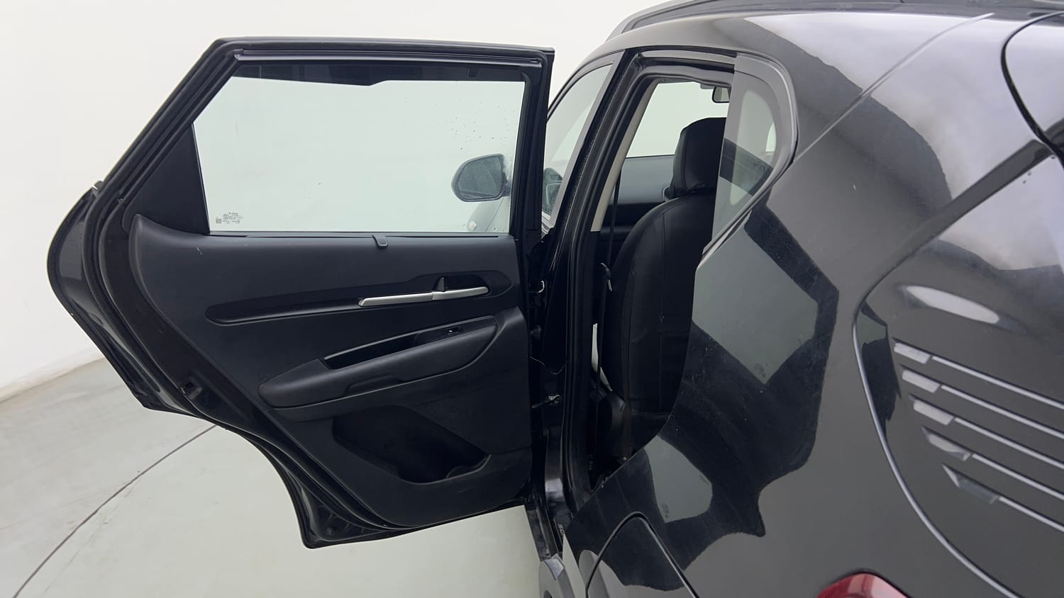 Used 2024 Kia Sonet HTK (O) 1.2 Petrol MT Petrol Manual interior LEFT REAR DOOR OPEN VIEW