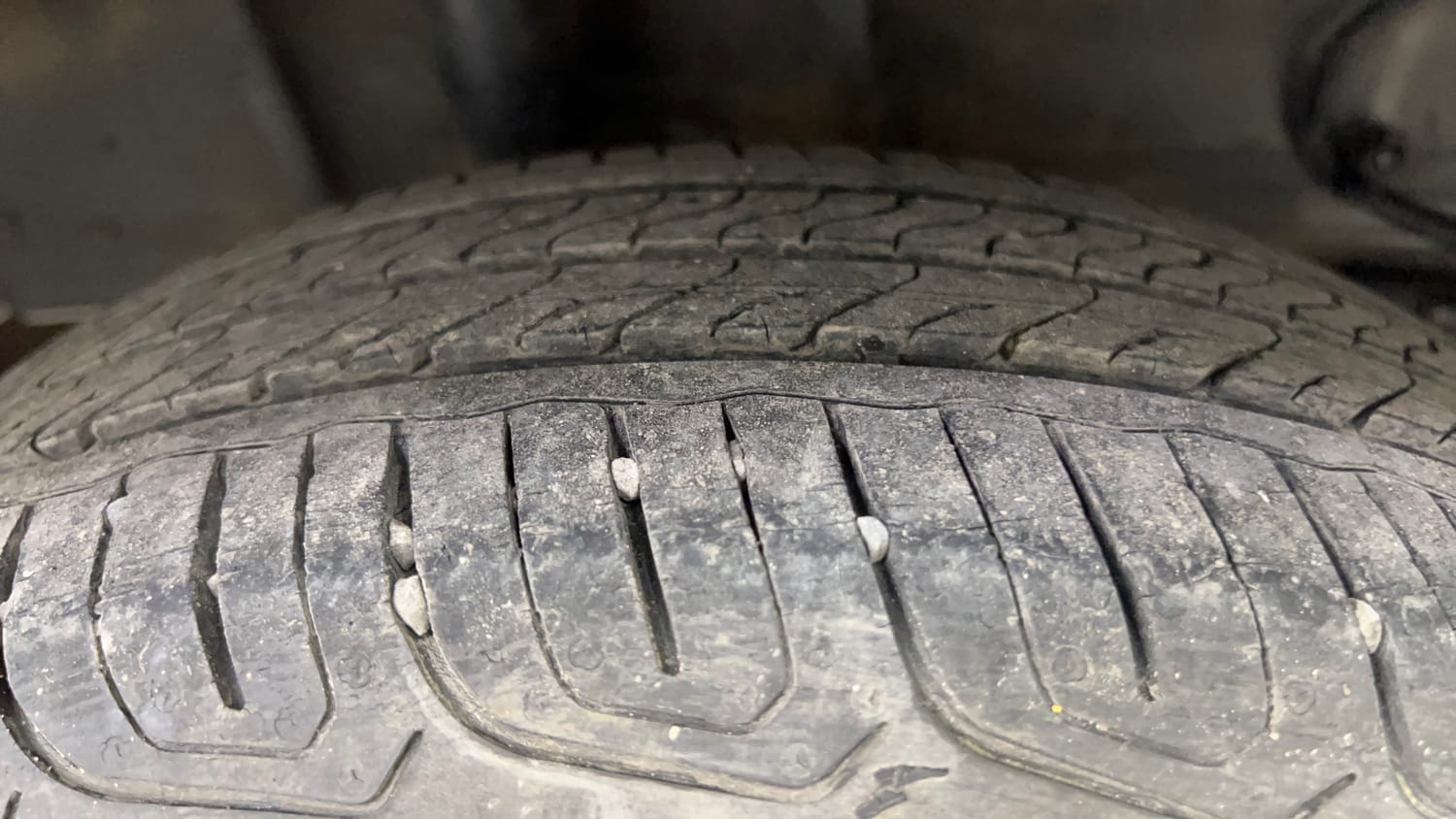 Used 2022 Tata Tiago XZ Plus CNG Cng Manual tyres RIGHT REAR TYRE TREAD VIEW
