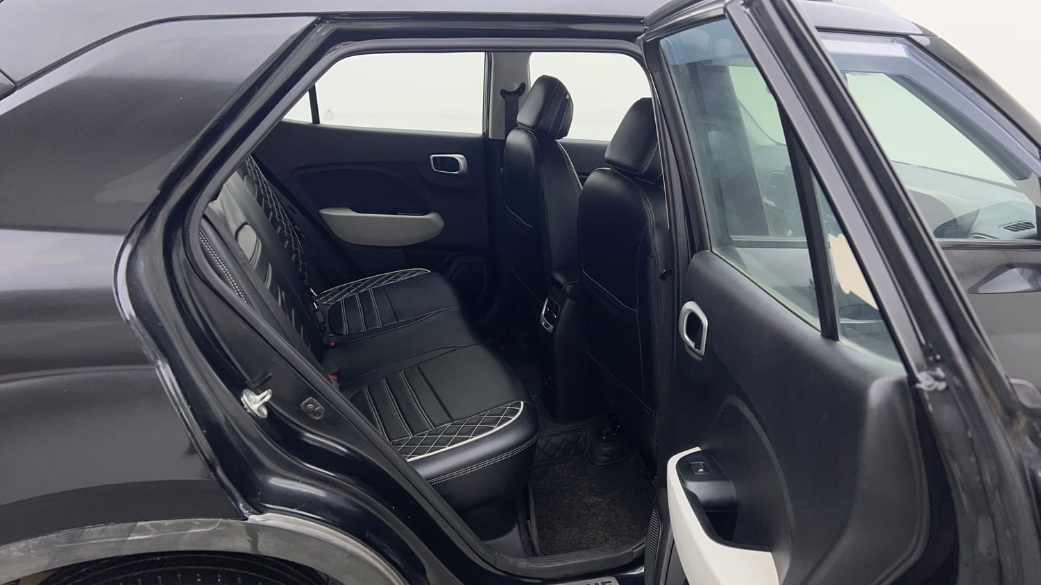 Used 2024 Hyundai Venue SX 1.2 Petrol Petrol Manual interior RIGHT SIDE REAR DOOR CABIN VIEW