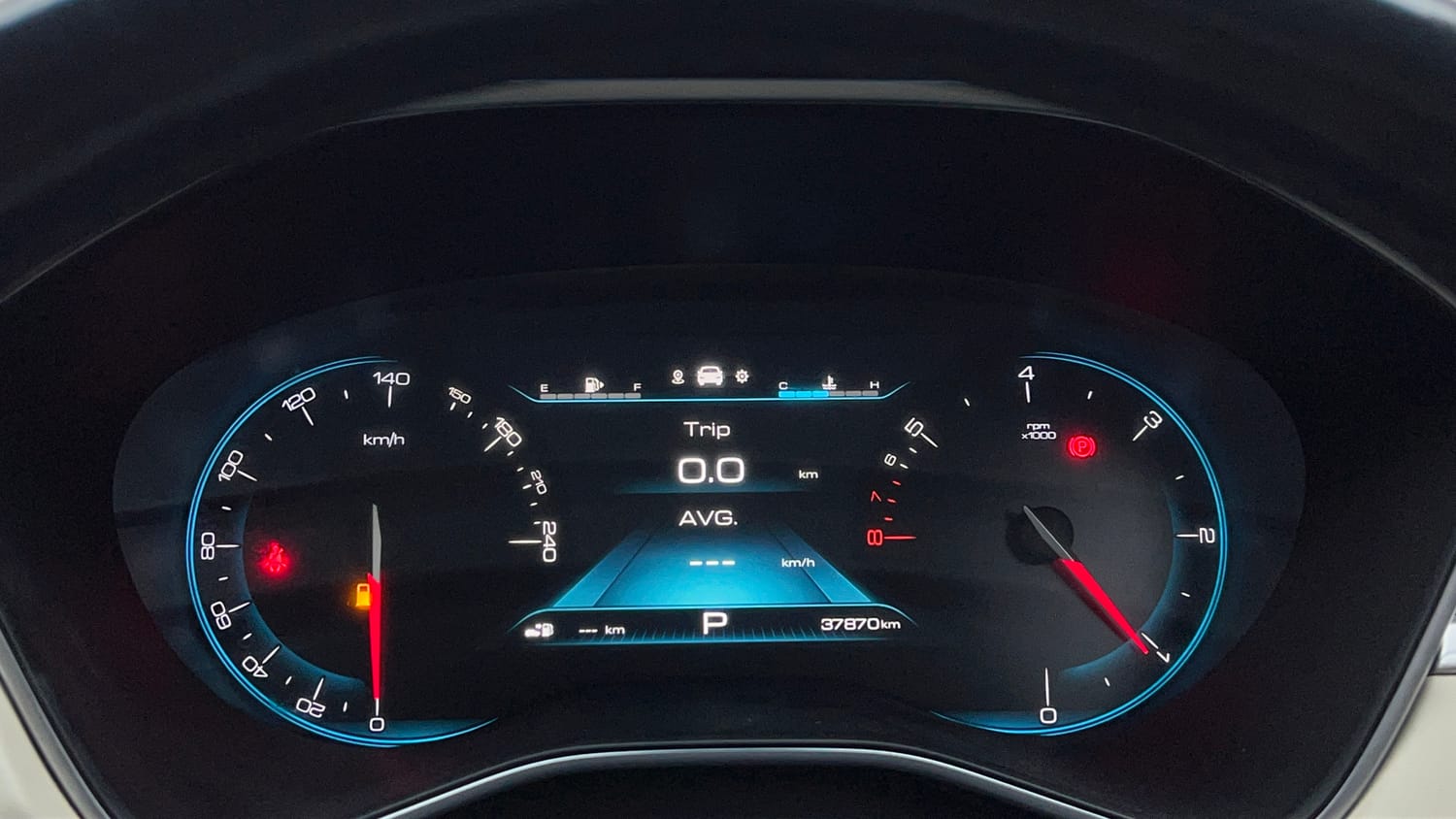 Used 2021 MG Motors Hector Sharp 1.5 Petrol Turbo DCT Petrol Automatic interior CLUSTERMETER VIEW