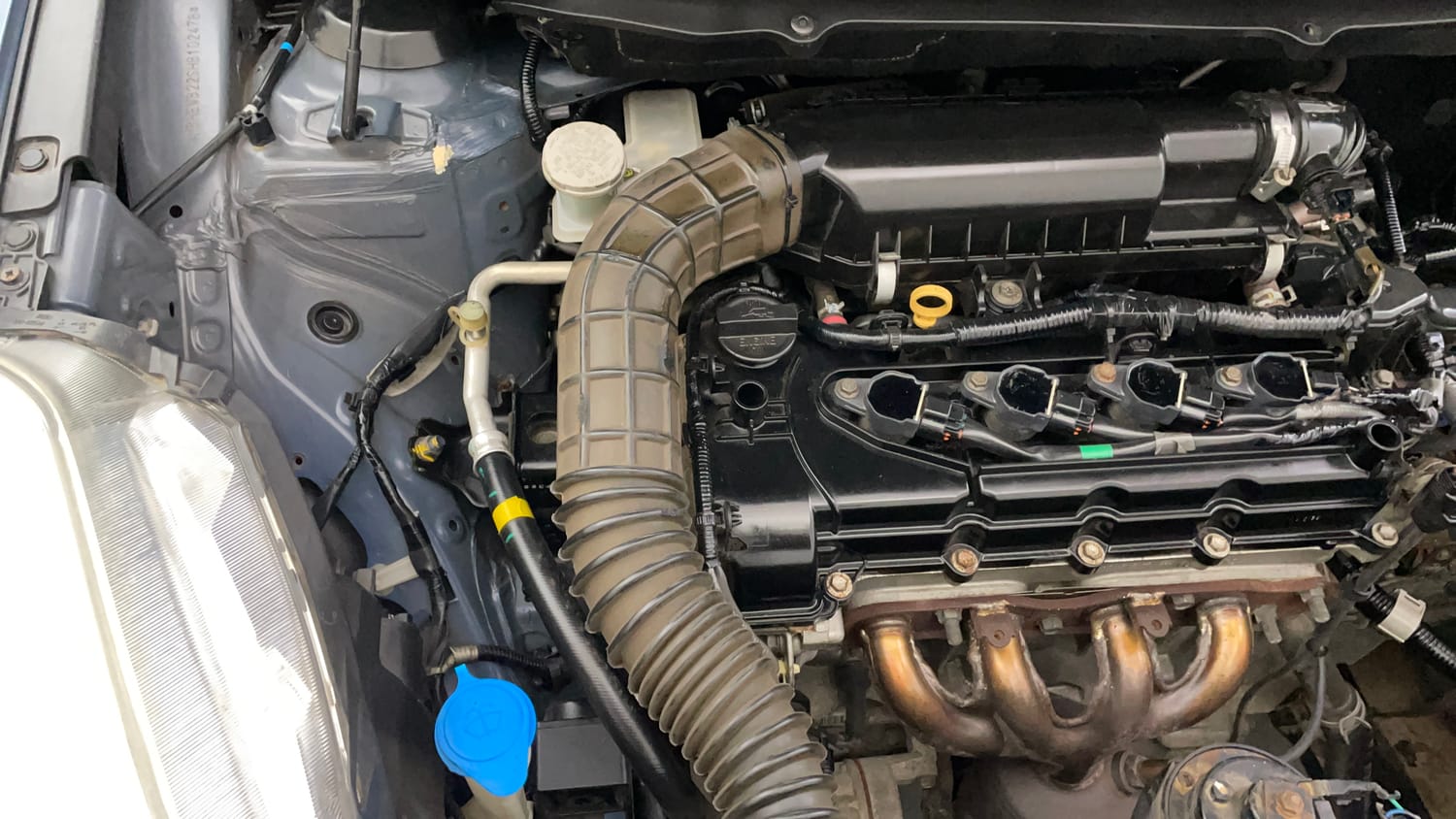 Used 2017 Maruti Suzuki Baleno Delta 1.2 Petrol Manual engine ENGINE RIGHT SIDE VIEW