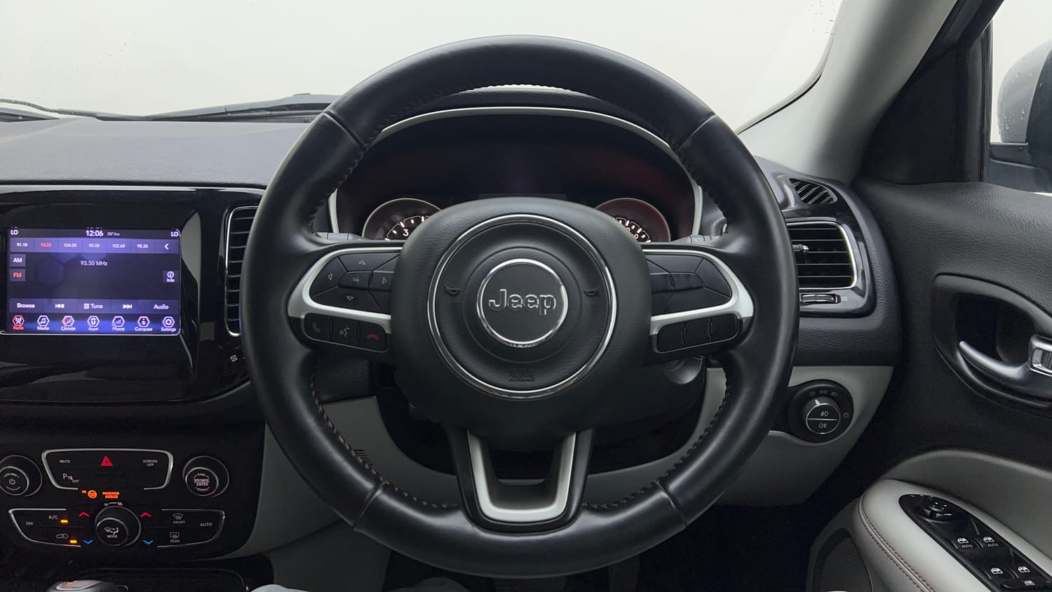 Used 2017 Jeep Compass Limited 1.4 Petrol AT Petrol Automatic interior STEERING VIEW