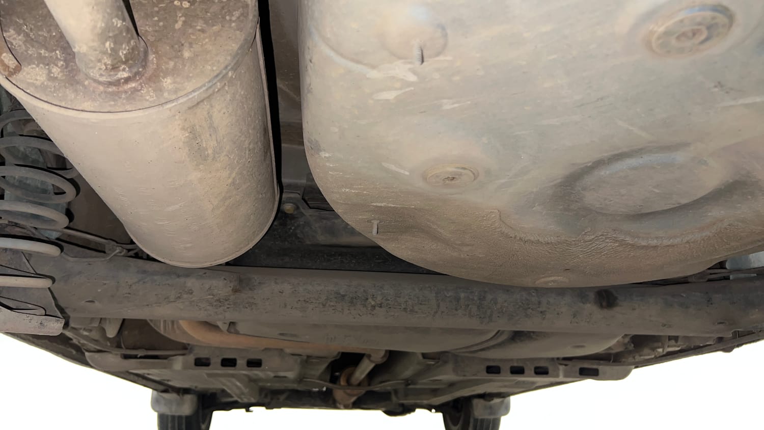 Used 2017 Volkswagen Polo Highline1.2L (P) Petrol Manual extra REAR UNDERBODY VIEW (TAKEN FROM REAR)