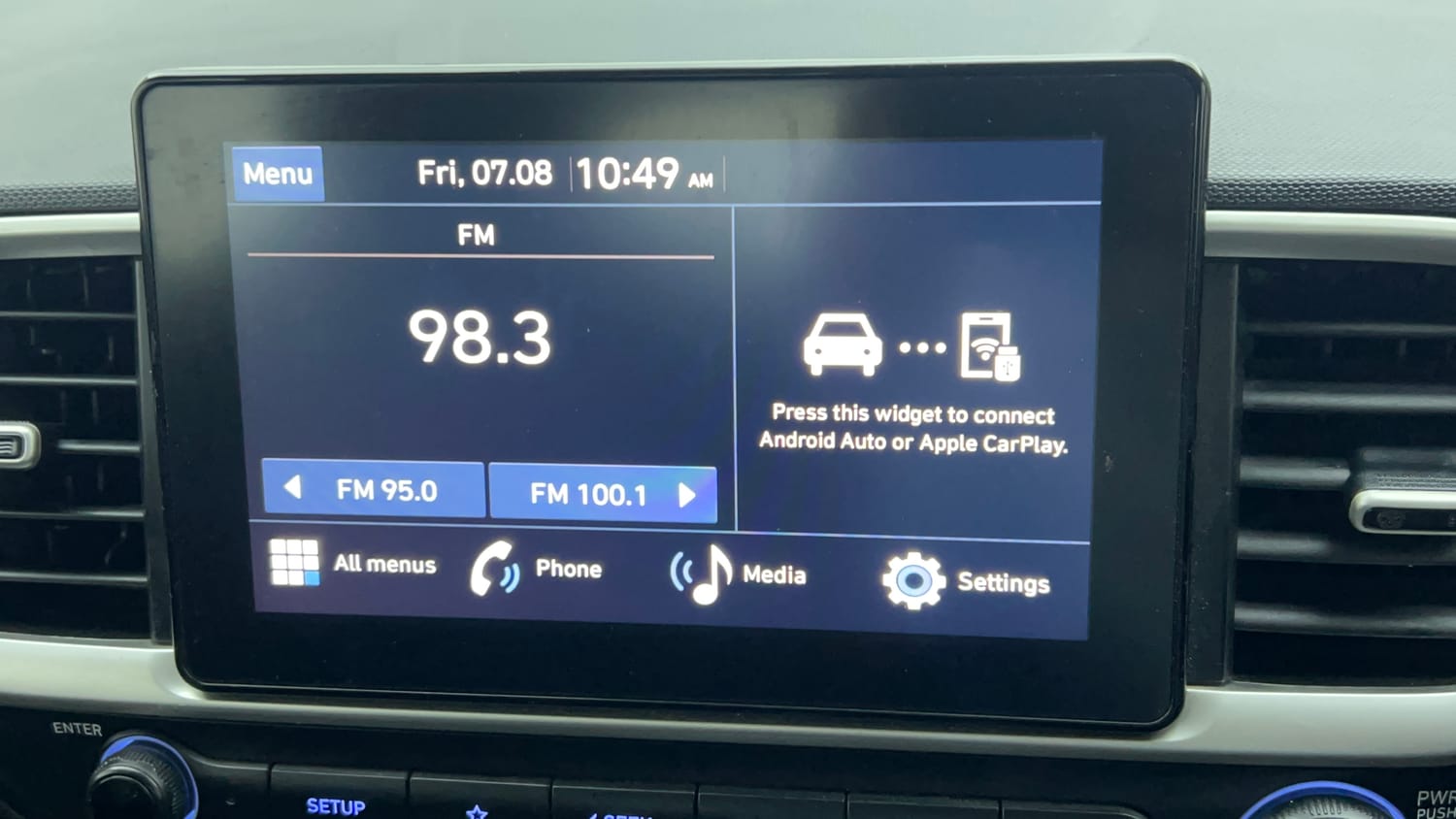 Used 2021 Hyundai Venue S Plus 1.2 Petrol Petrol Manual top_features Integrated (in-dash) music system