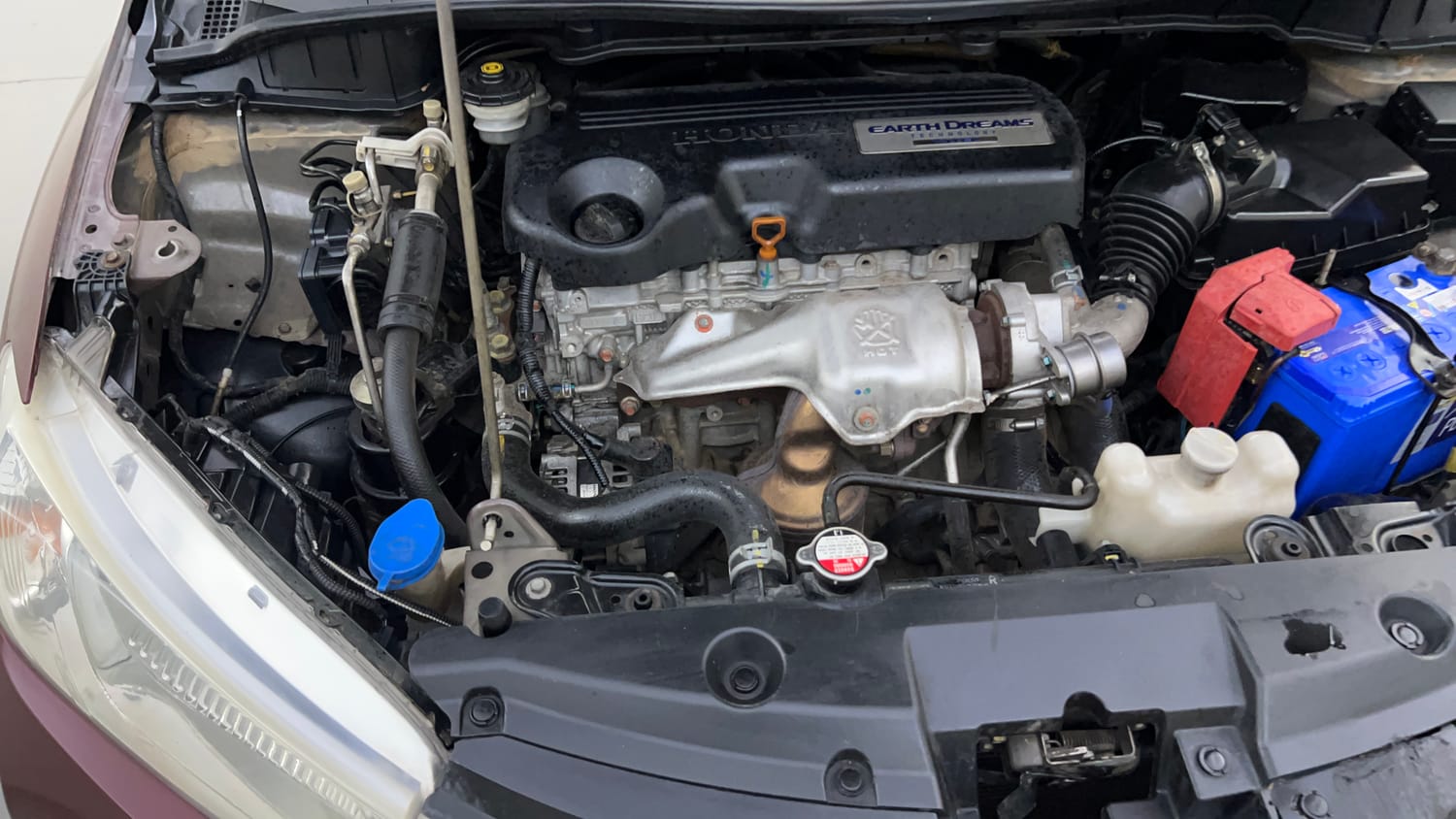 Used 2015 Honda City S Diesel Diesel Manual engine ENGINE RIGHT SIDE VIEW