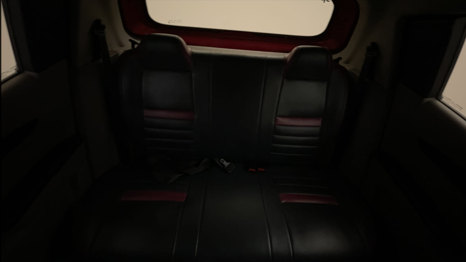 Used 2016 Mahindra KUV100 K4 6 STR Petrol Manual interior REAR SEAT CONDITION VIEW