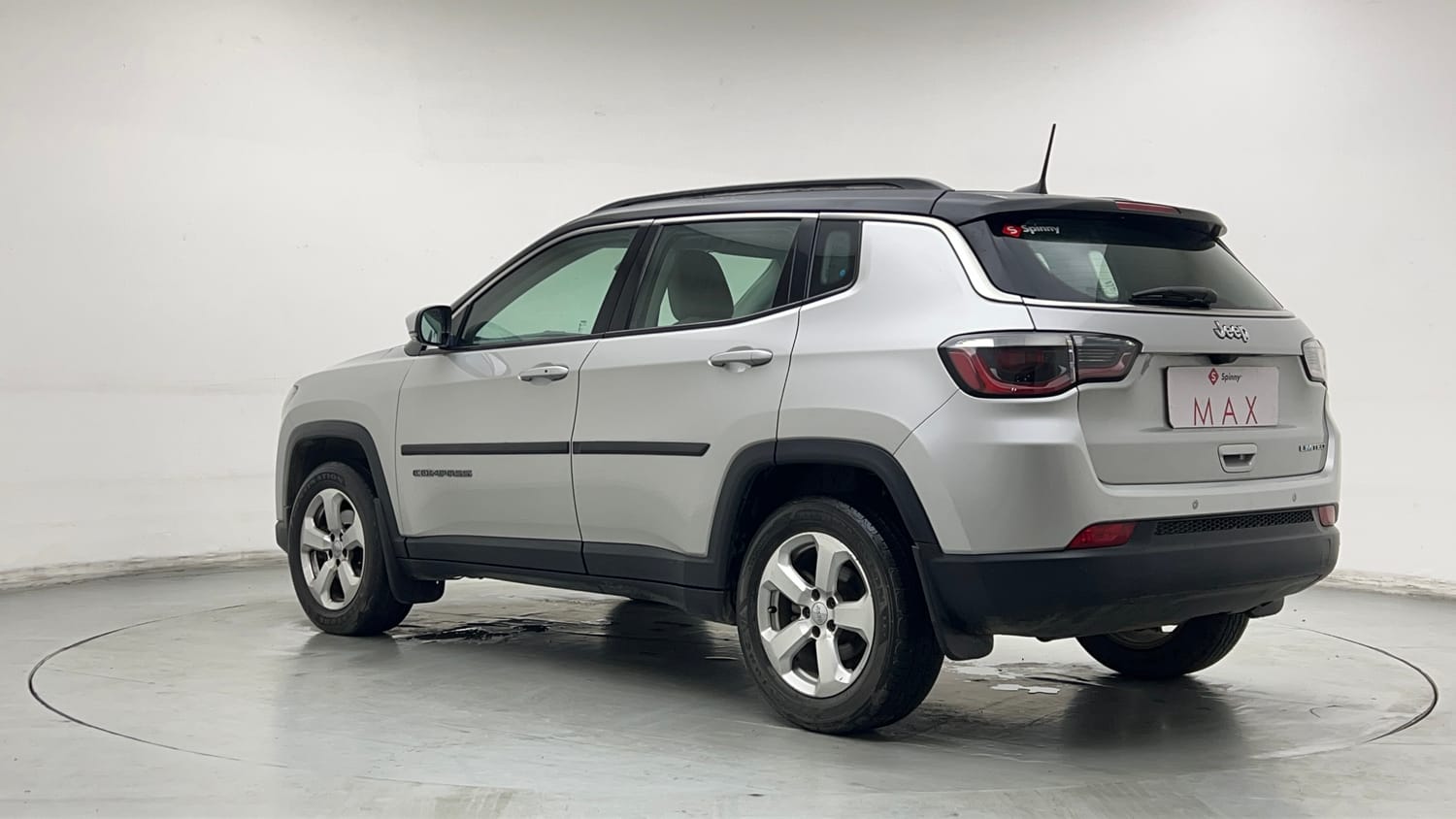 Used 2017 Jeep Compass Limited 1.4 Petrol AT Petrol Automatic exterior LEFT REAR CORNER VIEW