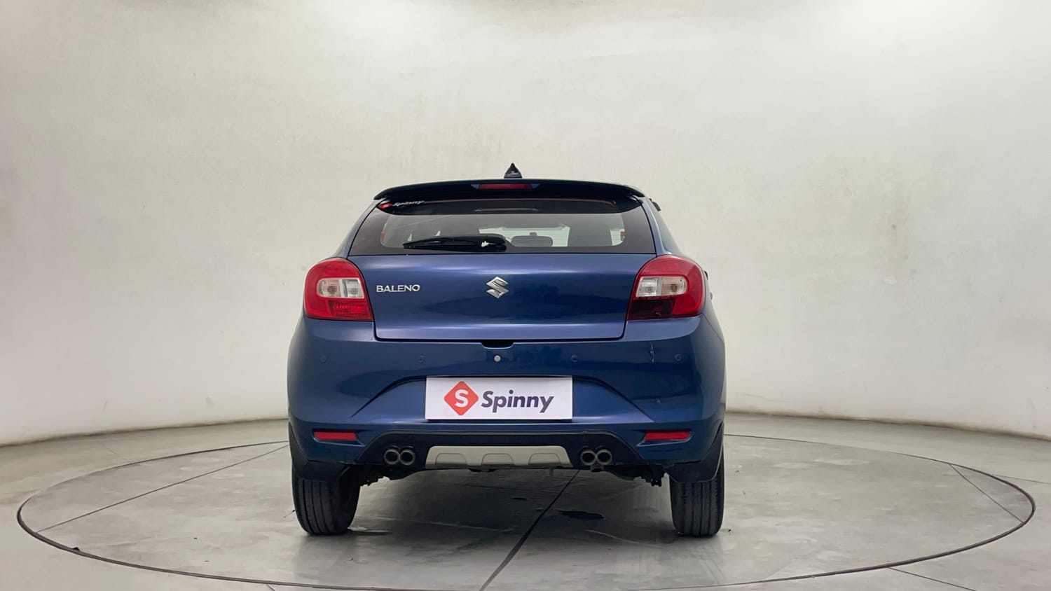 Used 2017 Maruti Suzuki Baleno Delta 1.2 Petrol Manual exterior BACK VIEW