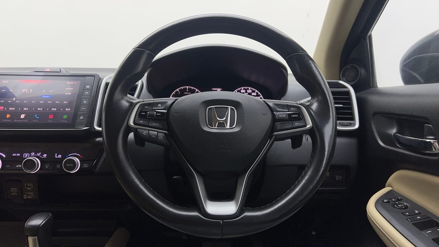 Used 2021 Honda City ZX CVT Petrol Petrol Automatic interior STEERING VIEW