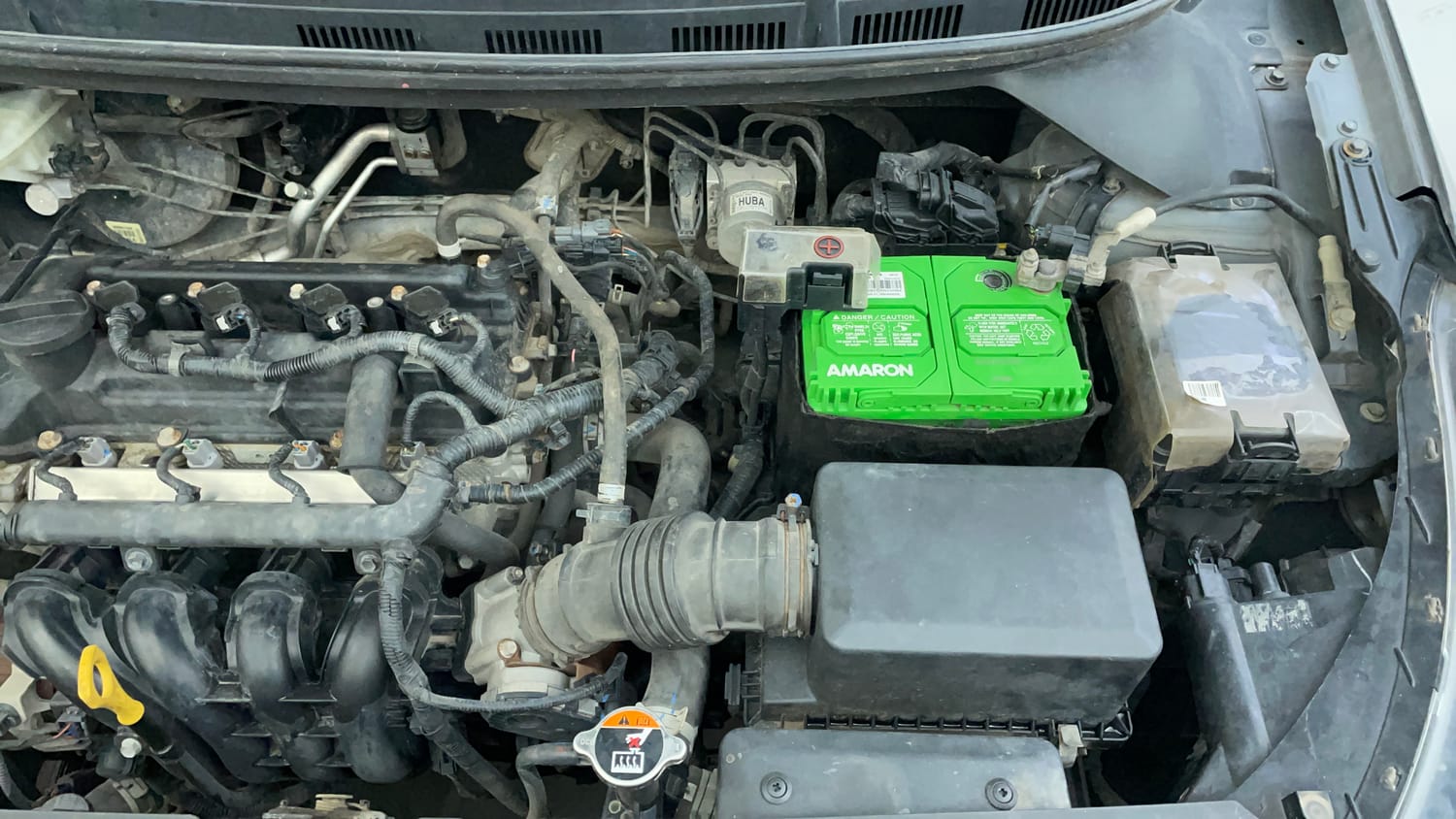 Used 2018 Hyundai Elite i20 Sportz 1.2 Petrol Manual engine ENGINE LEFT SIDE VIEW