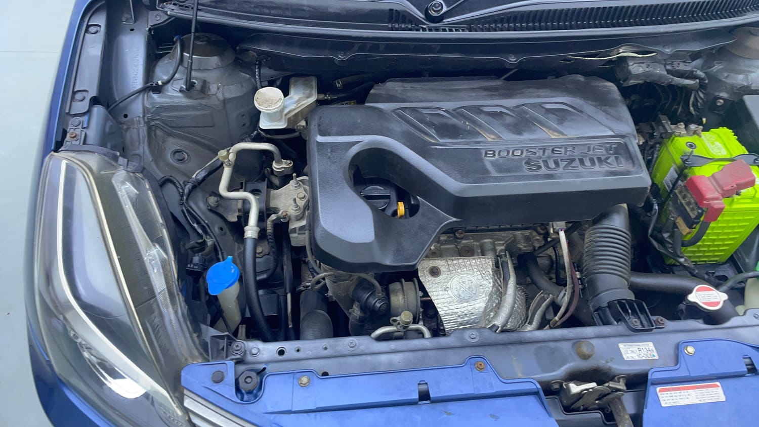 Used 2017 Maruti Suzuki Baleno RS 1.0 Petrol Manual engine ENGINE RIGHT SIDE VIEW