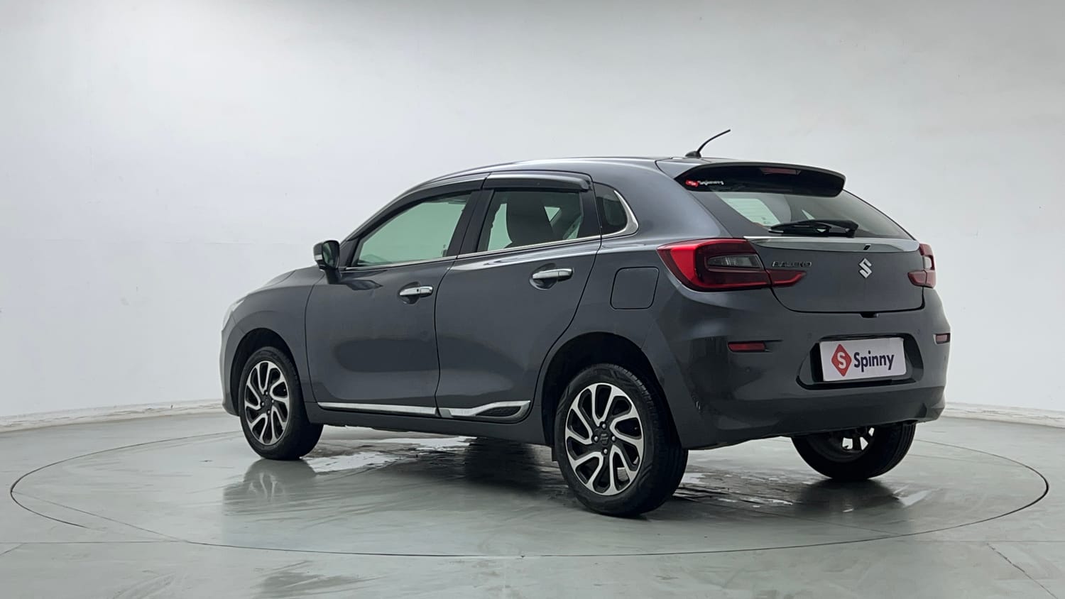 Used 2023 Maruti Suzuki Baleno Alpha MT Petrol Manual exterior LEFT REAR CORNER VIEW