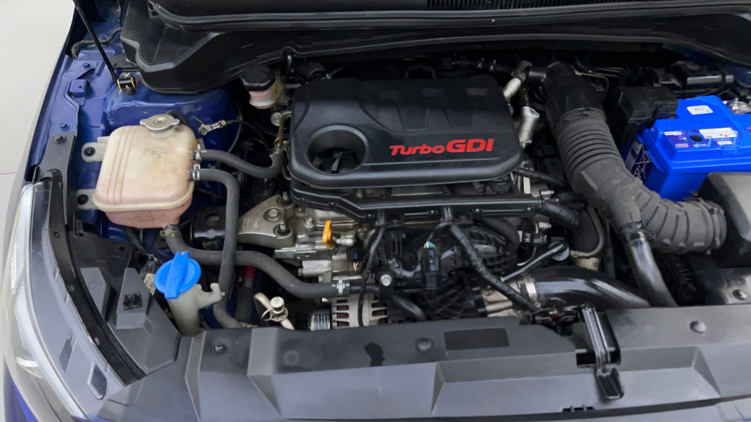 Used 2022 Hyundai i20 N Line N8 1.0 Turbo DCT Dual Tone Petrol Automatic engine ENGINE RIGHT SIDE VIEW